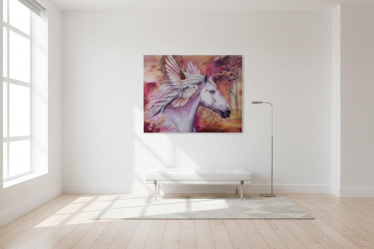 He Has Heard You – Room Mockup